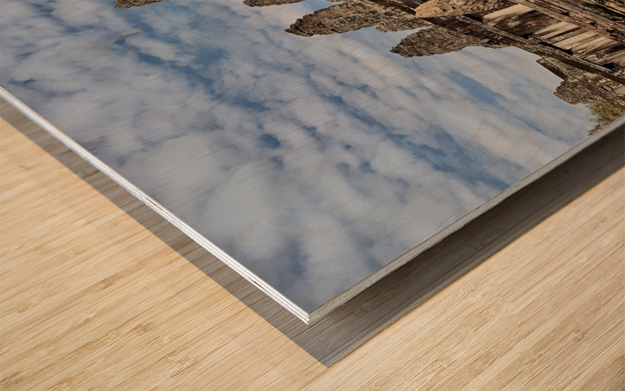 Angkor Wat Temple 13 Wood print