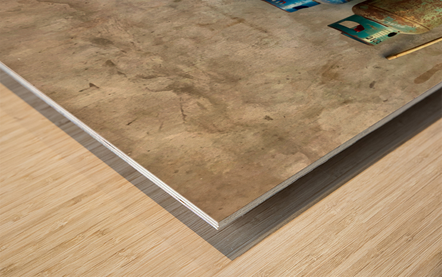 Gas Tanks Wood print