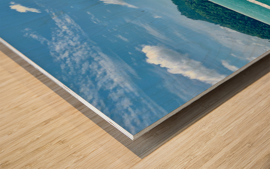 Fast Boat Wood print