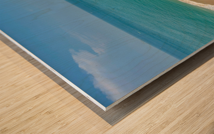 Beautiful Beach Wood print