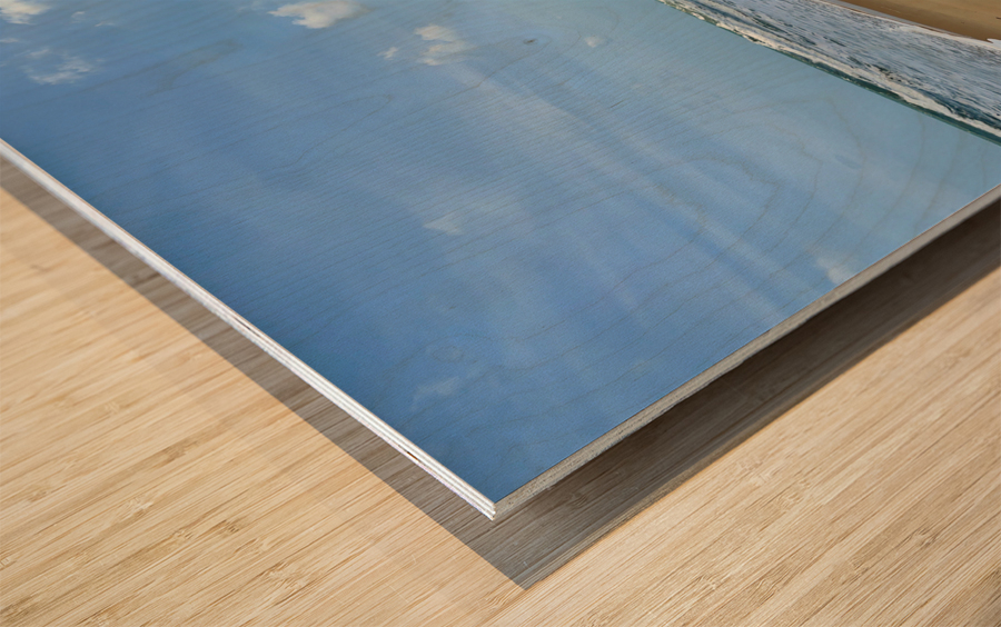 Beach Side 2 Wood print