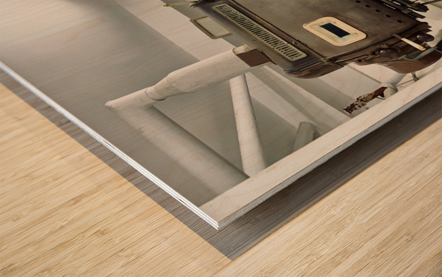 Old Projector Wood print