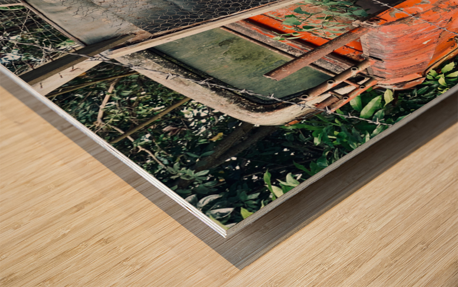 Tail Gate Chaos Wood print