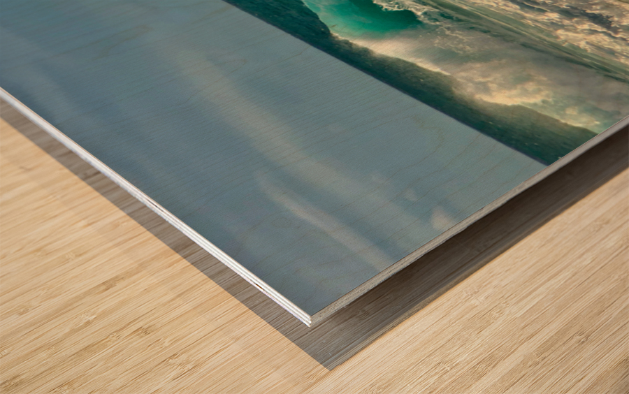 The Surfer 2 Wood print