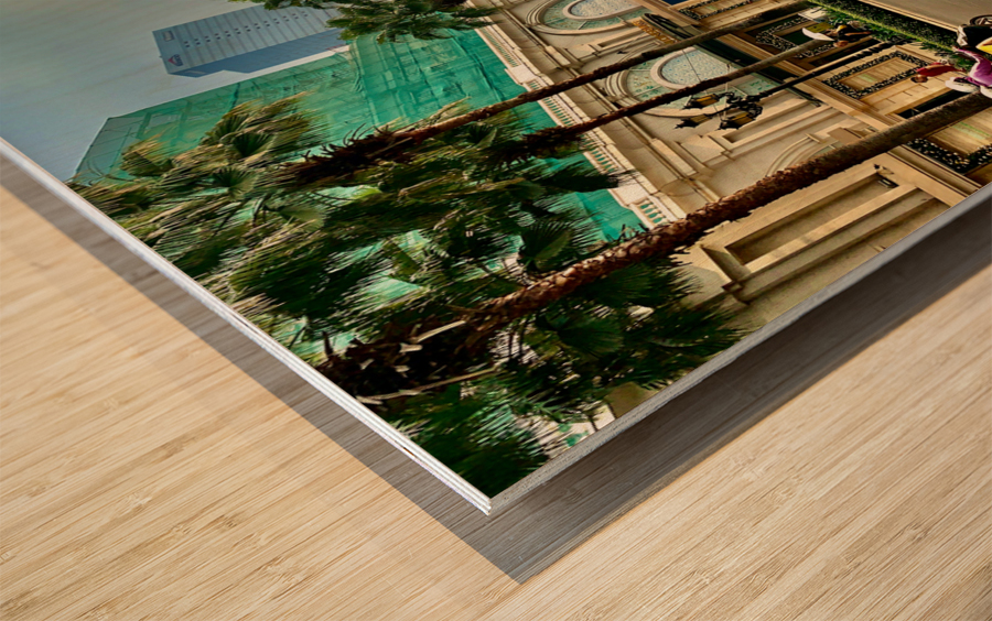 Main Street Wood print