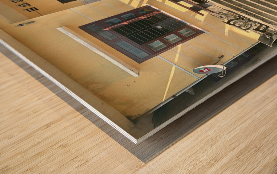 The Train Controller Wood print