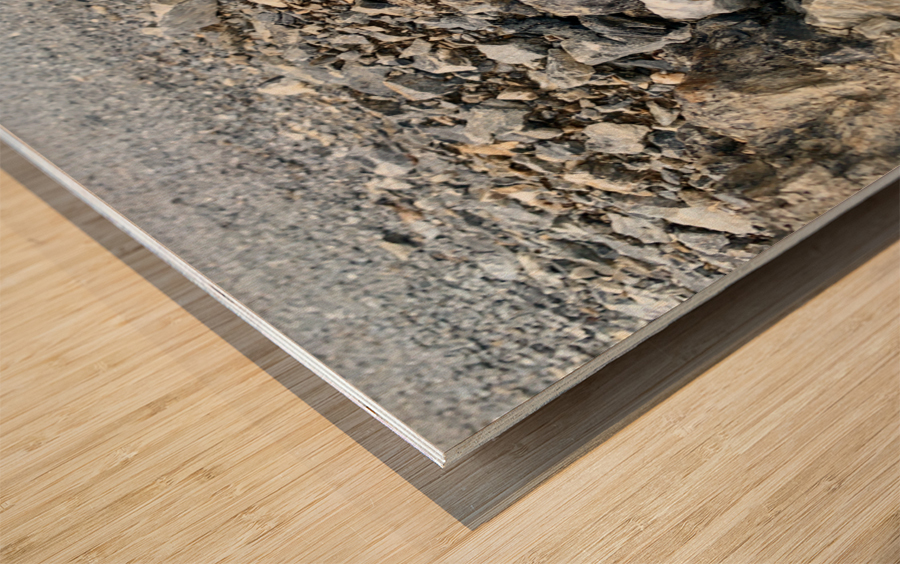 Rocky road Wood print