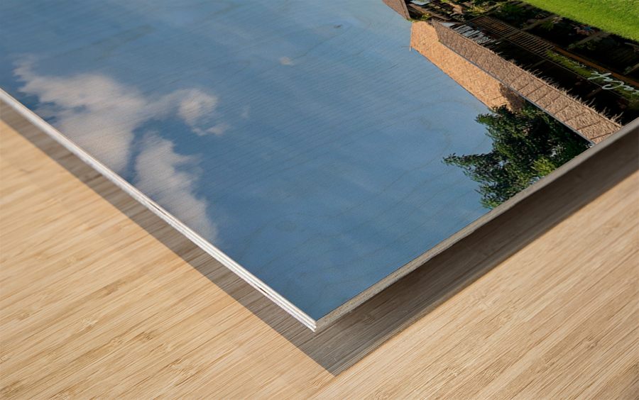 Follow the Arrow Wood print