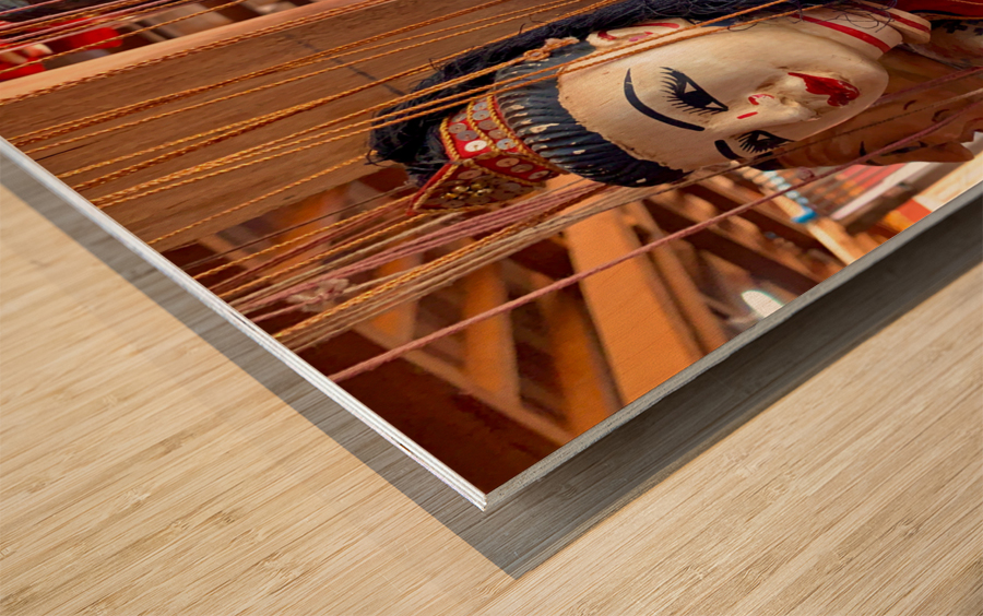 Myanmar Dolls Wood print