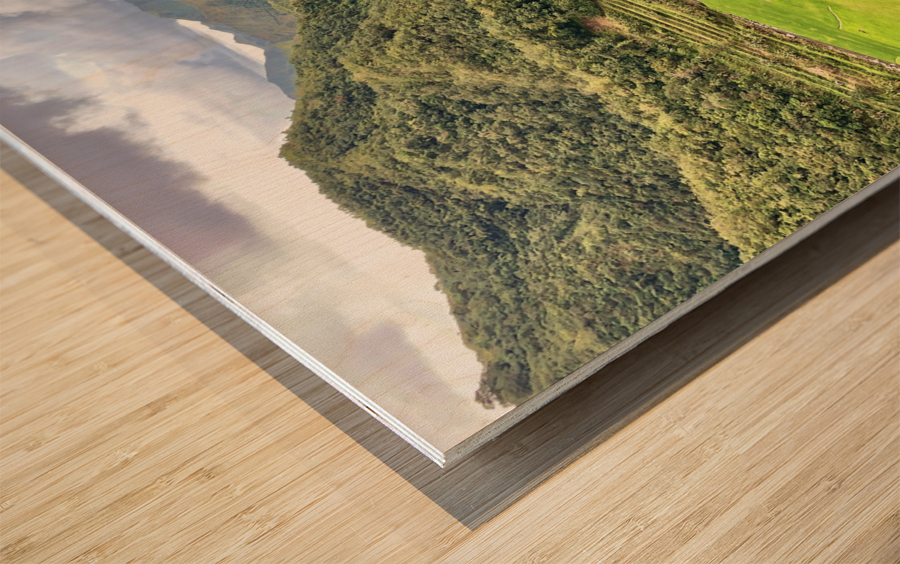 Rice Valley Wood print