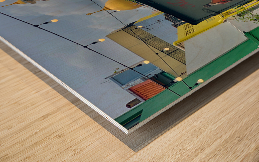 Alcohol Delivery Wood print