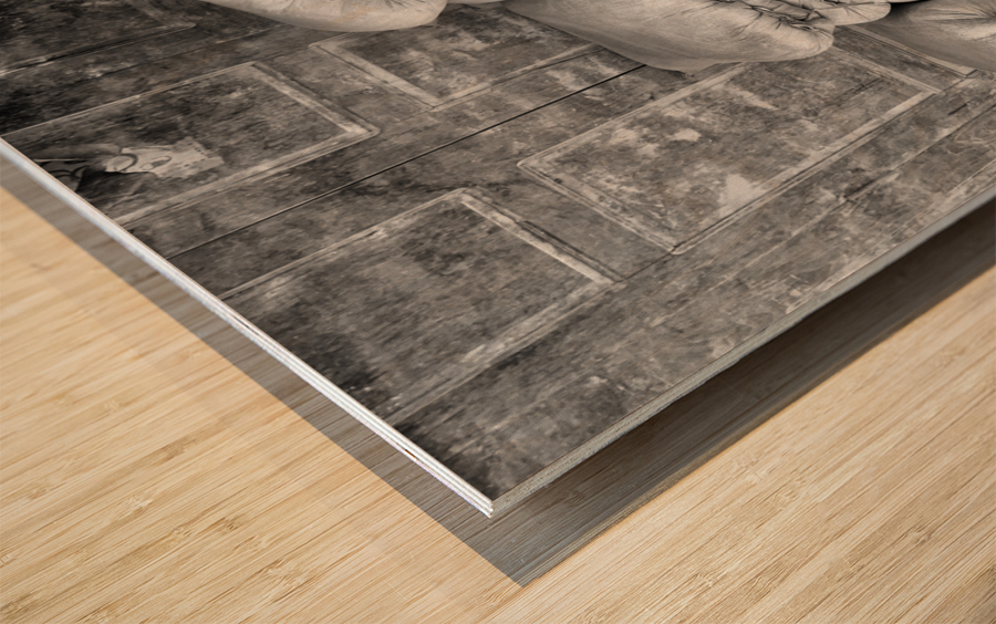 BW Bag Stacks Impression sur bois