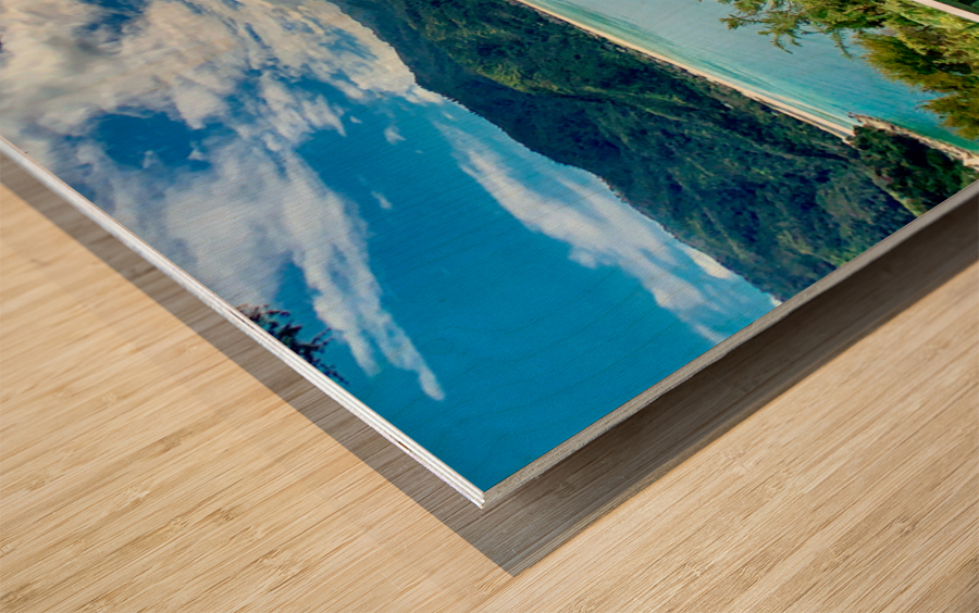 From the Balcony Wood print