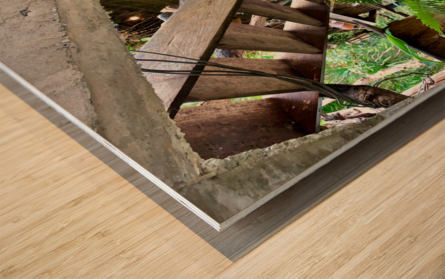 Zen House Impression sur bois