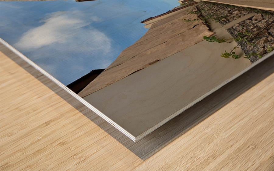 Walk up to the Sky Impression sur bois