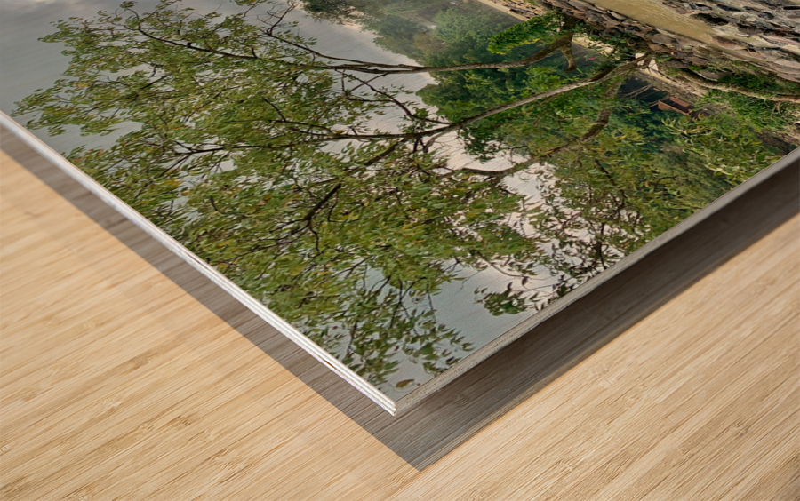 Dray Nur Waterfall Wood print