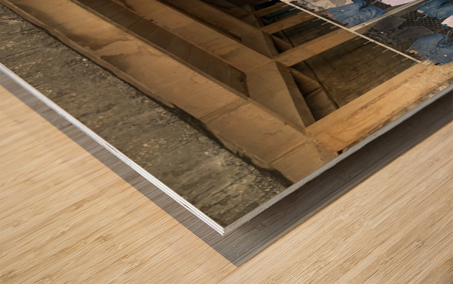 Jeans Street Shop Wood print