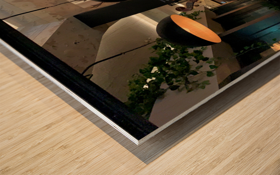 Jazz that Back Window Wood print