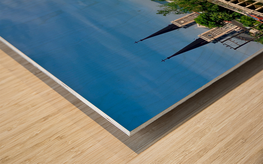 View of the Chanthaburi Cathedral Wood print