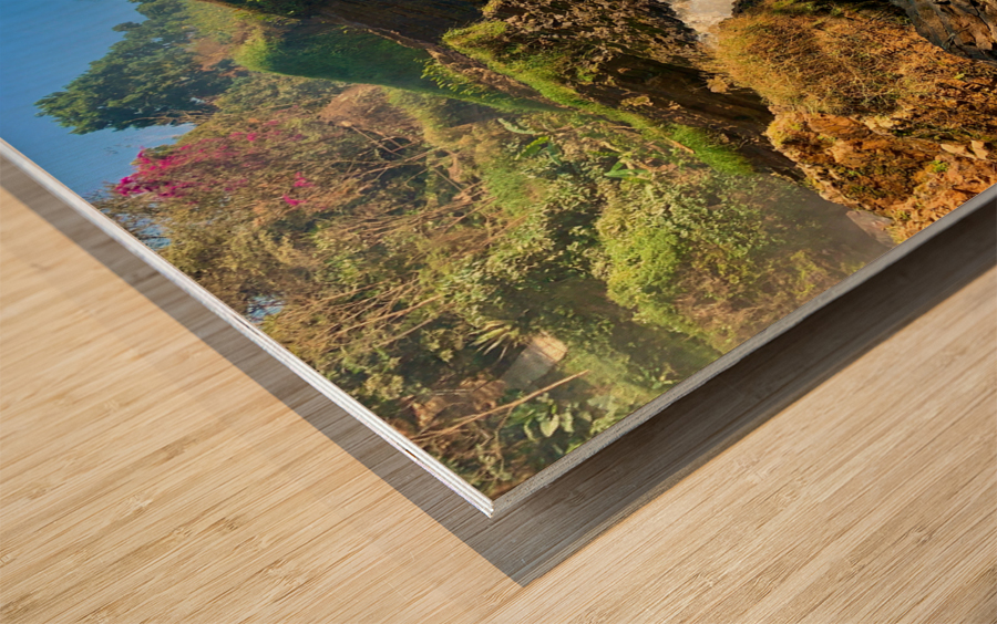 Elephant Waterfalls 2 Wood print