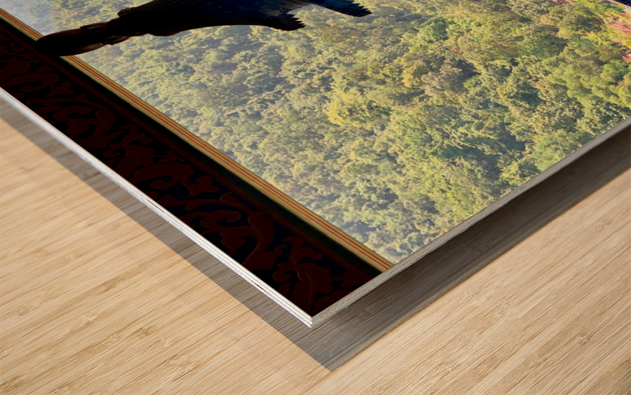 Buddhist Prayer 2 Wood print