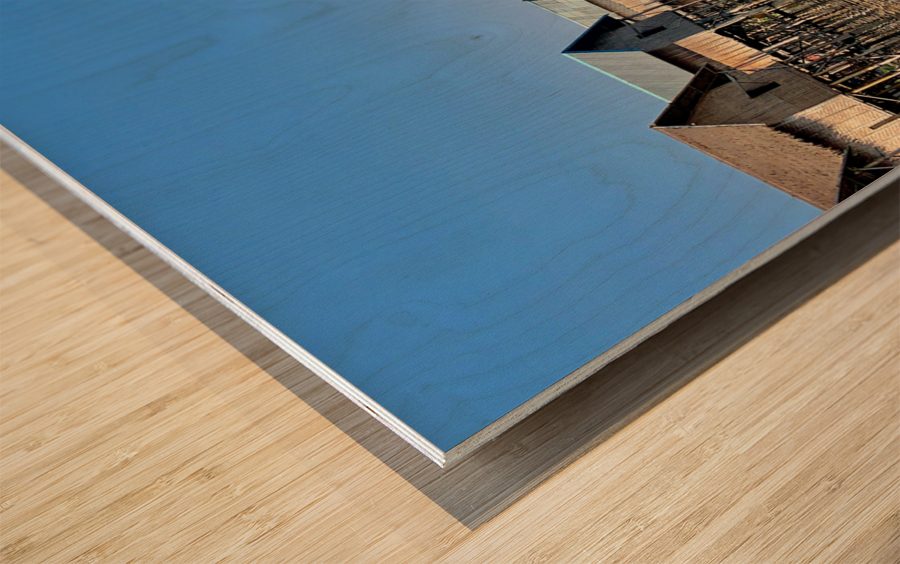 Inle Lake Reflections 4 Wood print