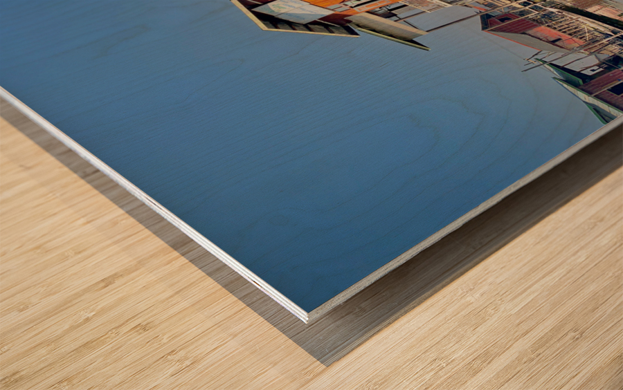 Inle Lake Reflections 5 Wood print