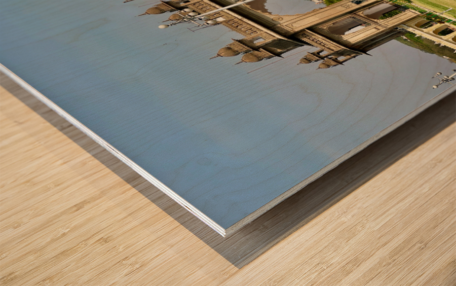 Mysore Palace Courtyard Wood print