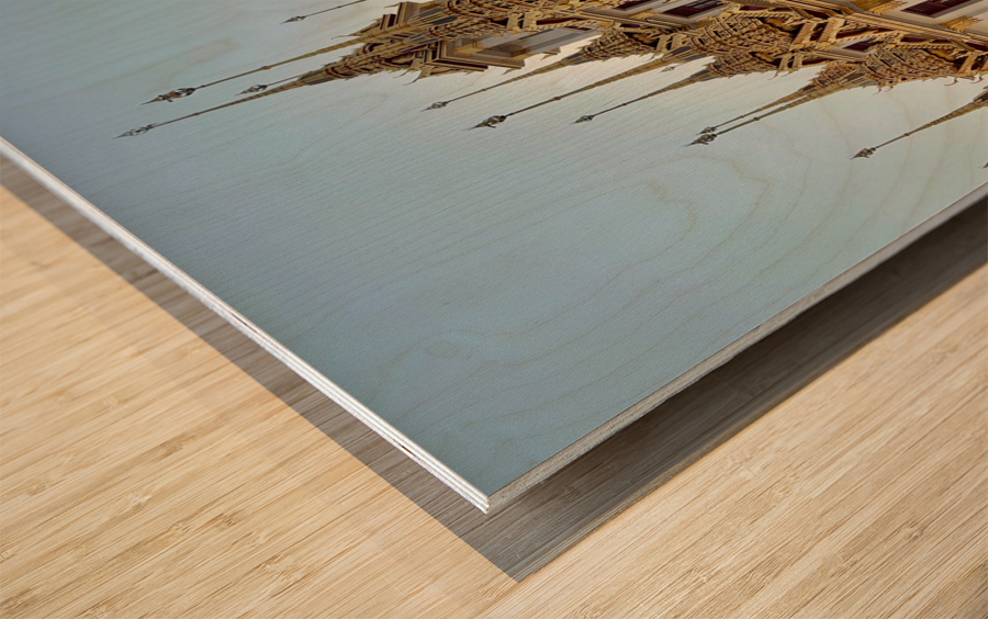 Wat Ratchanatdaram Worawihan 3 Wood print