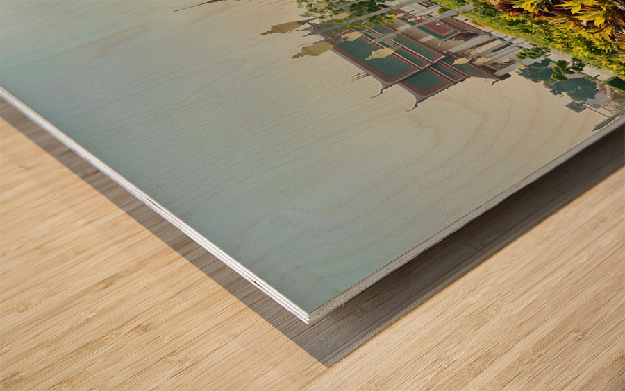 Wat Ratchanatdaram Worawihan 2 Wood print