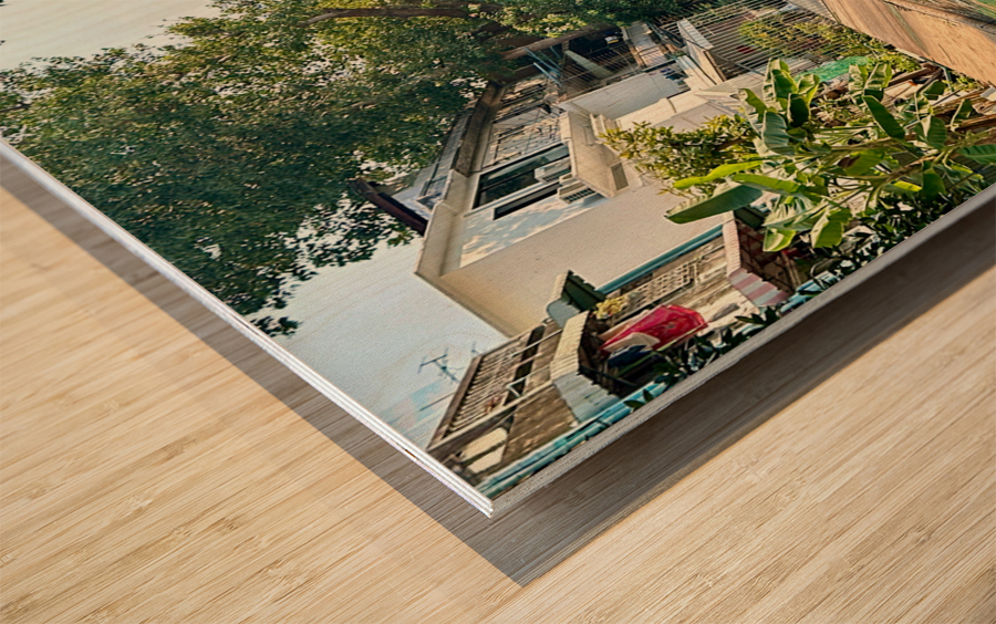 Beautiful Canal Wood print