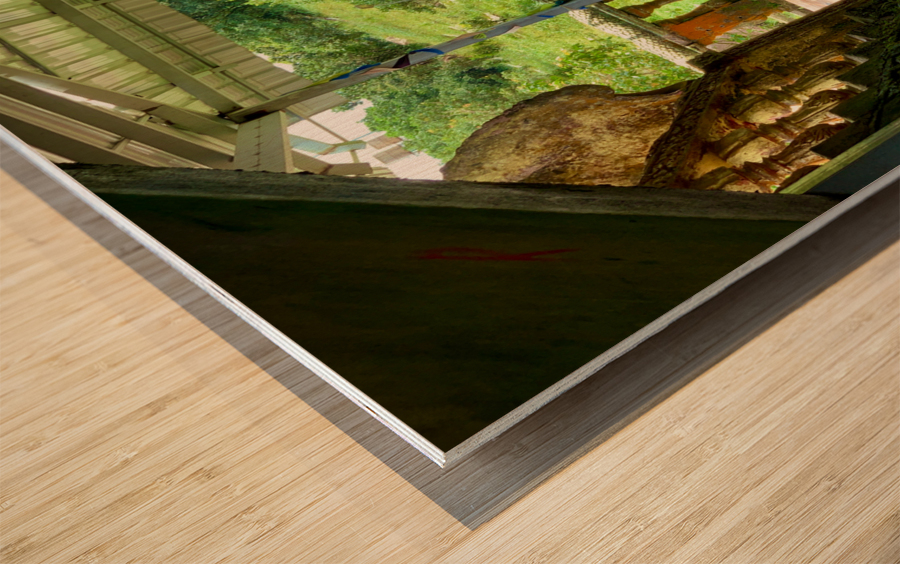 Monk Life Impression sur bois