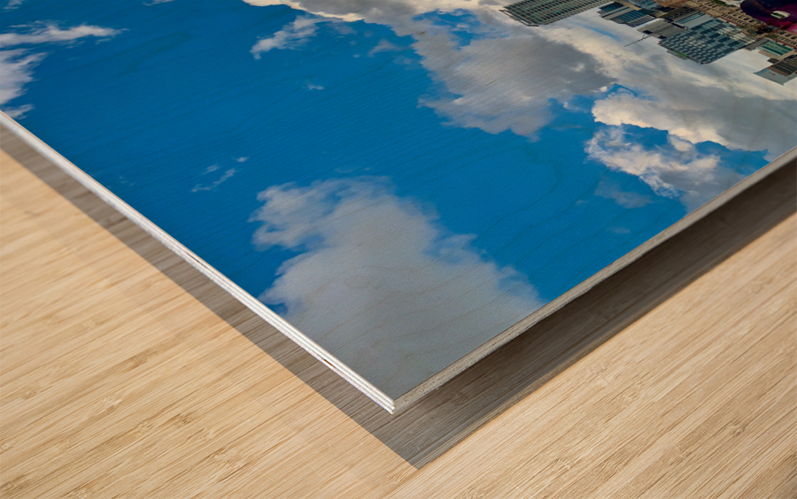 Brisbane Sign Wood print