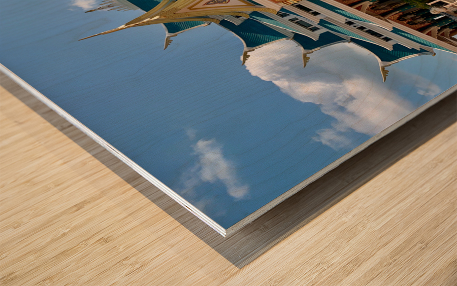 The stylish Wat Pa Phu Kon 2 Wood print