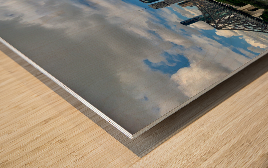 The Brisbane Bridge Wood print