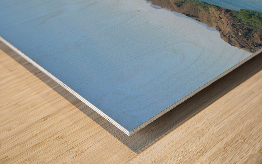 Beautiful Bay Wood print