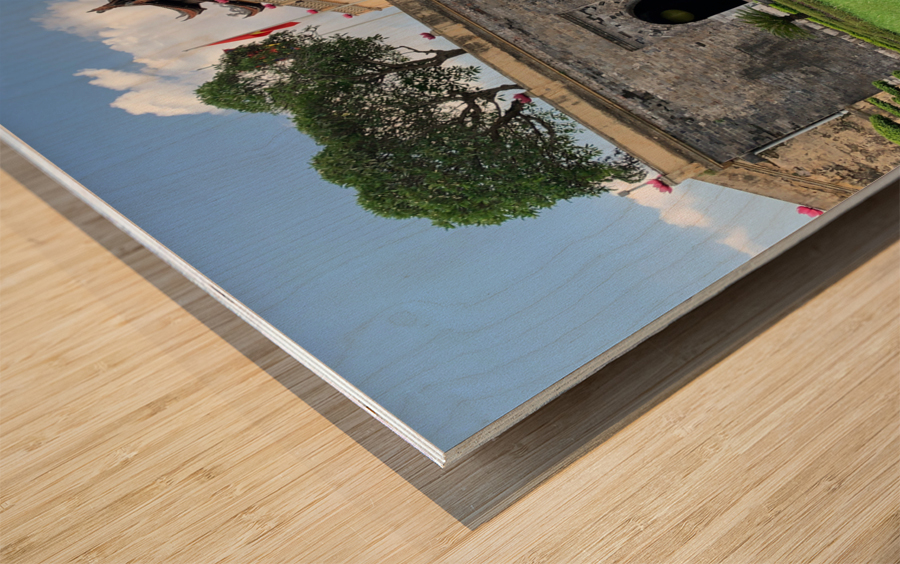 Imperial Citadel of Thang Long in Hanoi 1 Wood print