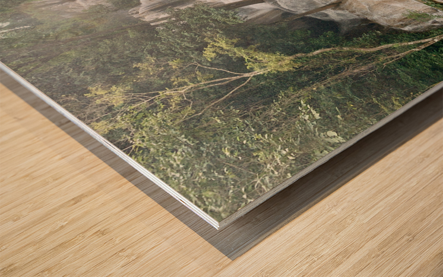 Kuang Si Waterfalls 1 Wood print