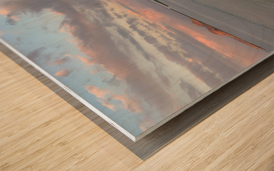 Rounded Beach Wood print