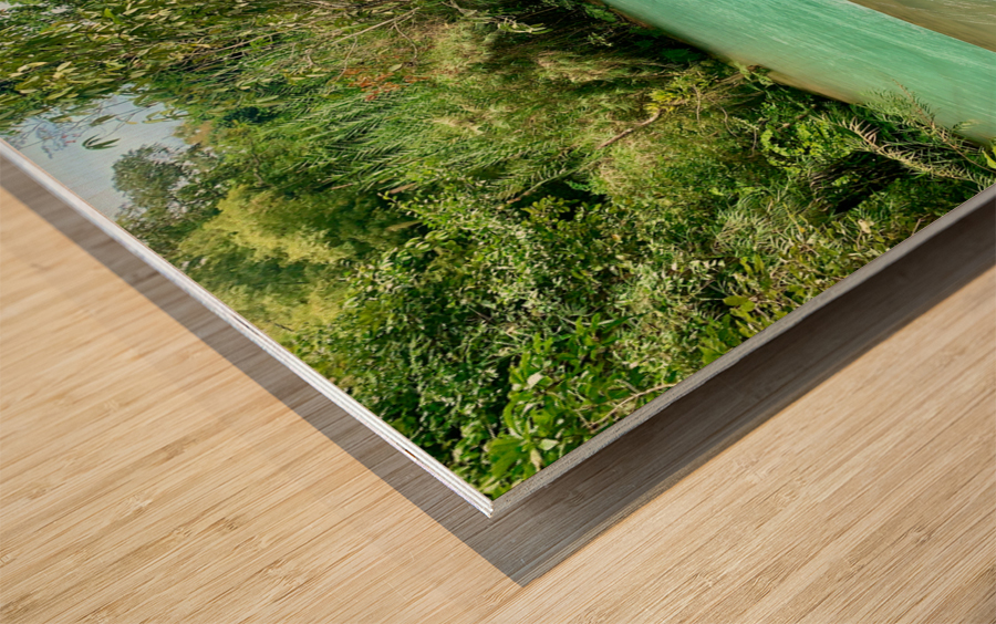 Kuang Si Waterfalls 7 Wood print