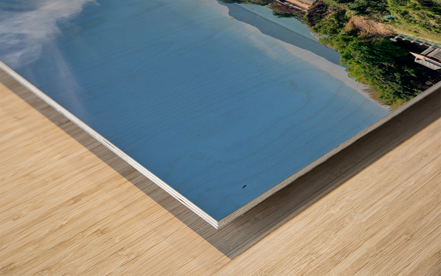 Beaufiful View Impression sur bois