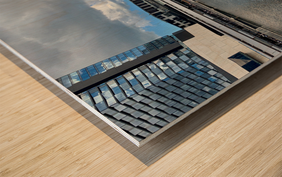 Around Yarra River in Melboune 1 Wood print