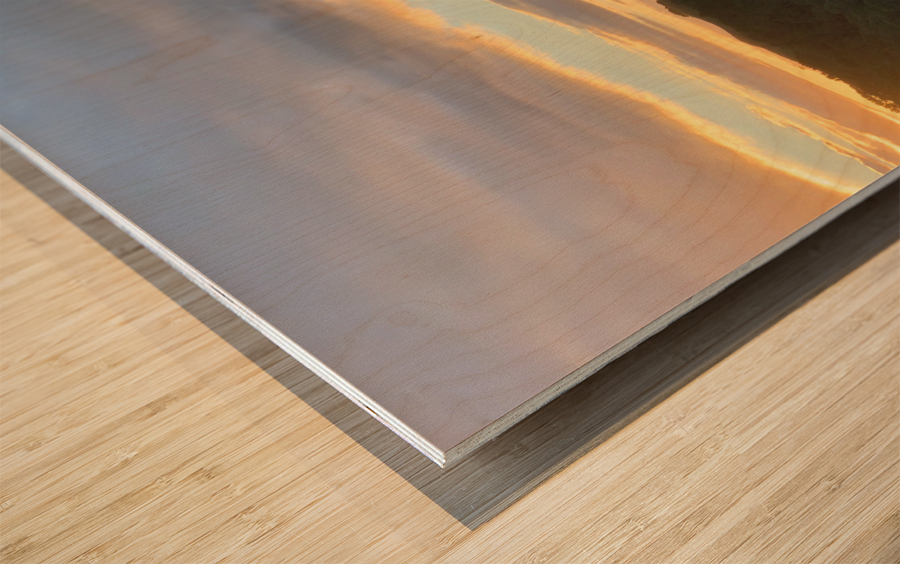 Stunning Sunset 2 Impression sur bois