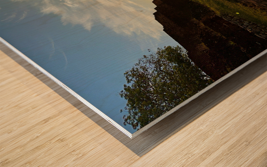 Sunrise on Top of Sigiriya Sri Lanka 3 Wood print