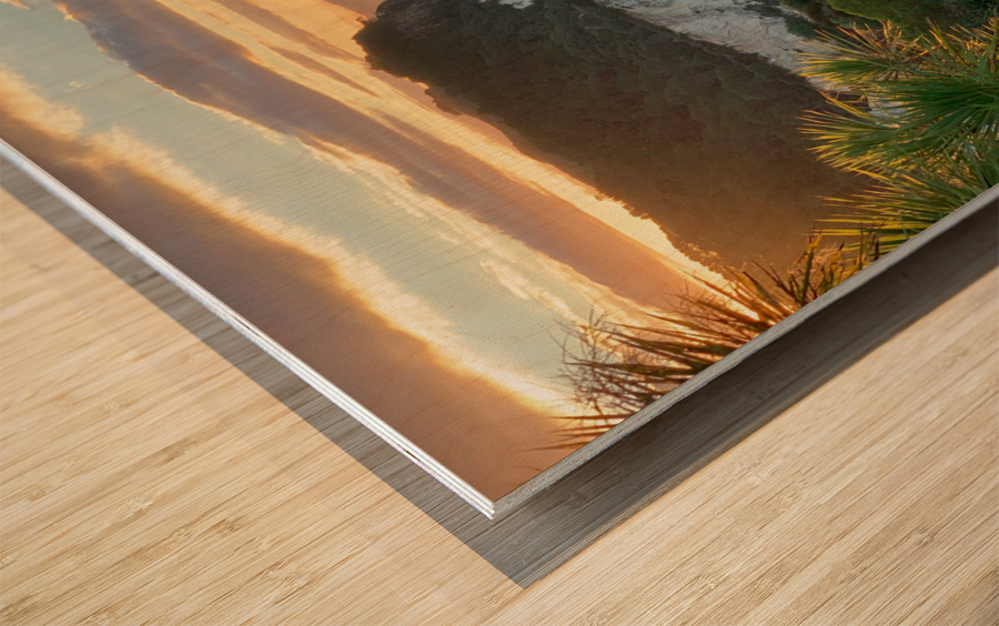 Stunning Sunset 1 Wood print