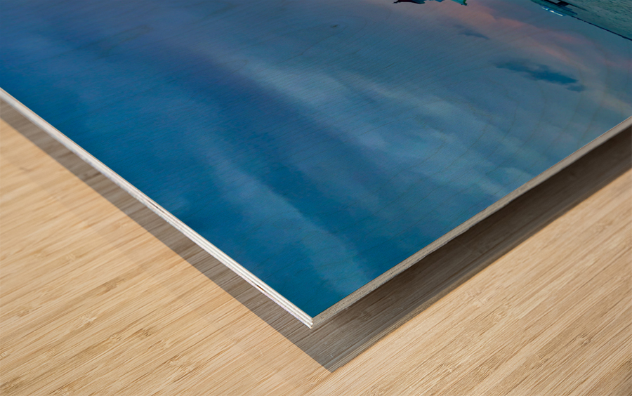 Masjid Selat Mosque in Melaka 3 Wood print