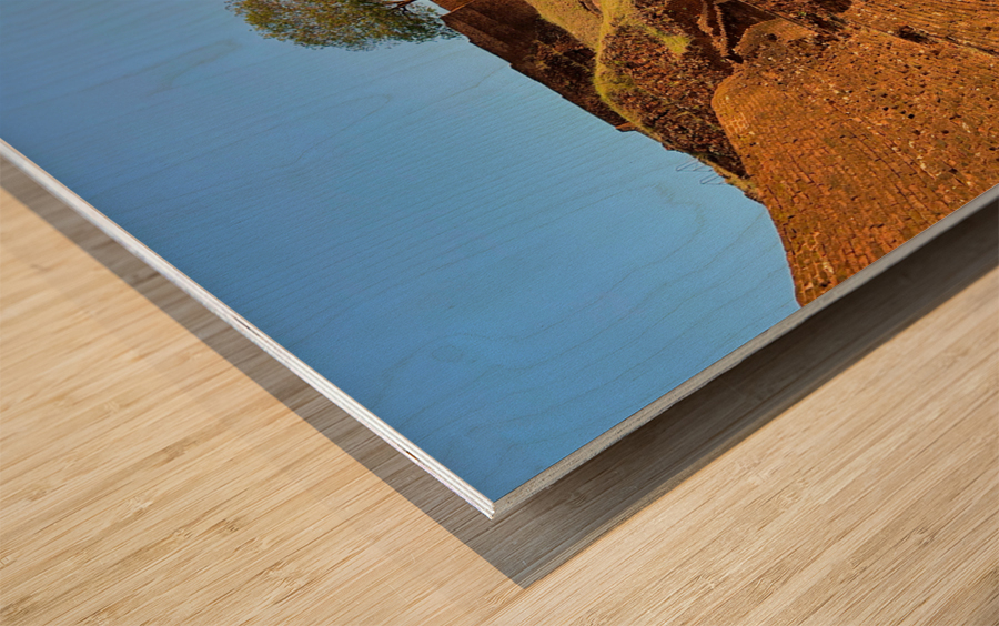 Sunrise on Top of Sigiriya Sri Lanka 9 Wood print