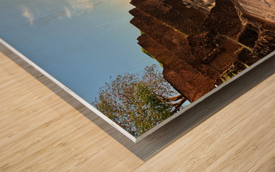 Sunrise on Top of Sigiriya Sri Lanka 8 Wood print