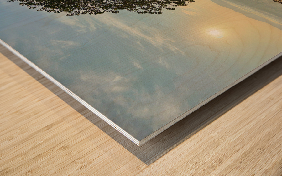 Sunrise on Top of Sigiriya Sri Lanka 12 Wood print