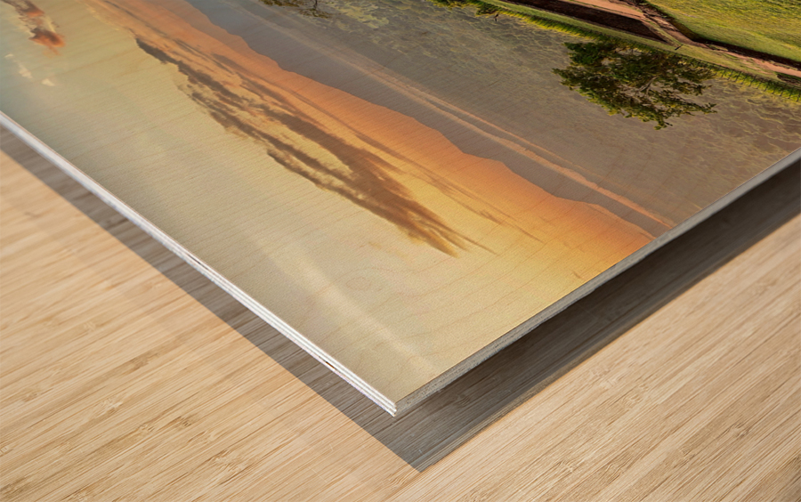 Sunrise on Top of Sigiriya Sri Lanka 7 Wood print